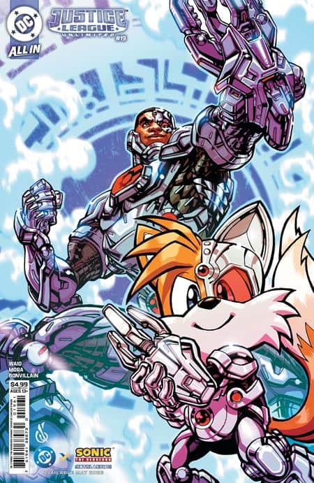 CVR F CARLOS DANDA DC X SONIC CARD STOCK VAR