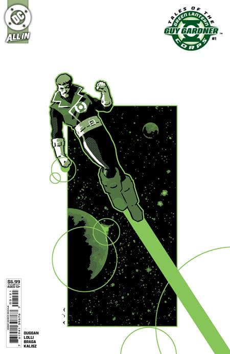 Cover for Tales of the Green Lantern Corps Guy Gardner