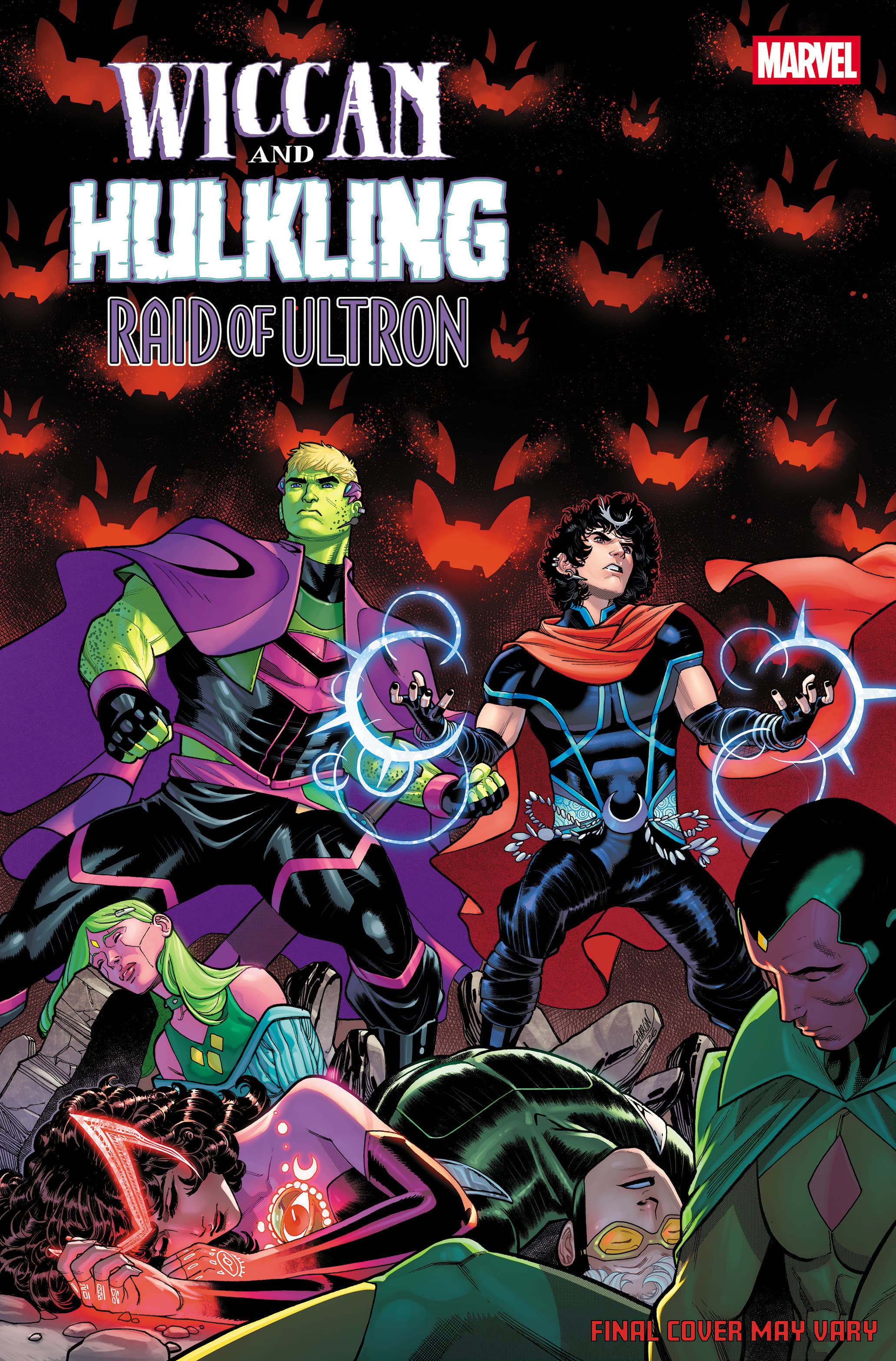 Cover for WICCAN & HULKLING: RAID OF ULTRON