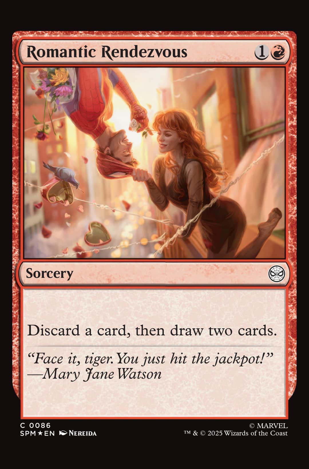 AMAZING SPIDER-MAN NEREIDA MAGIC: THE GATHERING VARIANT
