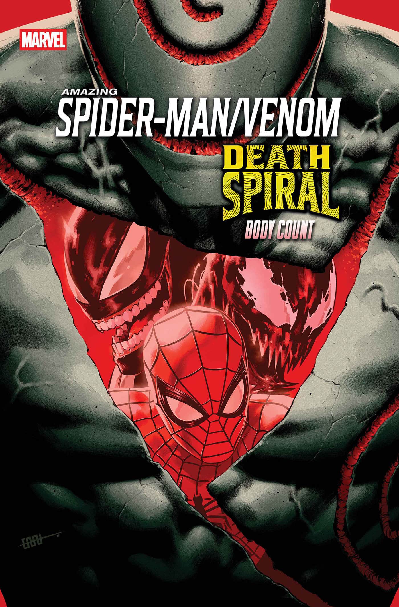 AMAZING SPIDER-MAN/VENOM: DEATH SPIRAL - AFTERMATH Cover