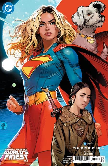 CVR D DAN MORA SUPERGIRL MOVIE CARD STOCK VAR