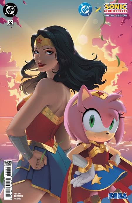 Cover for DC x Sonic the Hedgehog Metal Legion