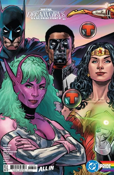 Cover for Justice League Dream Girls - A DC Pride Event