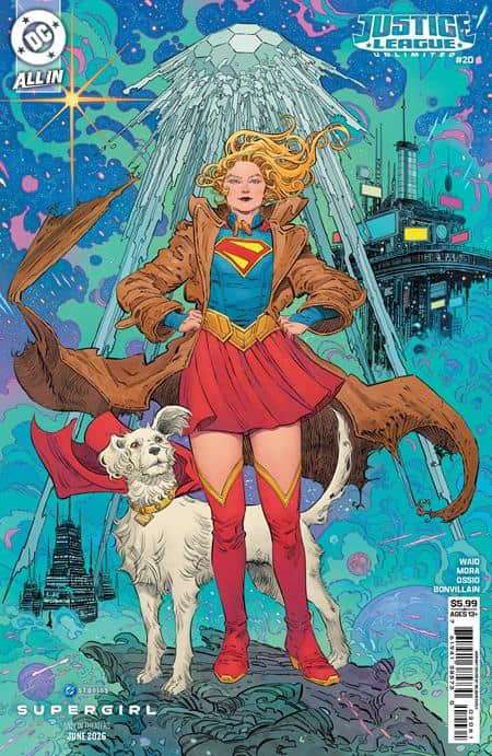 CVR F BILQUIS EVELY SUPERGIRL MOVIE CARD STOCK VAR