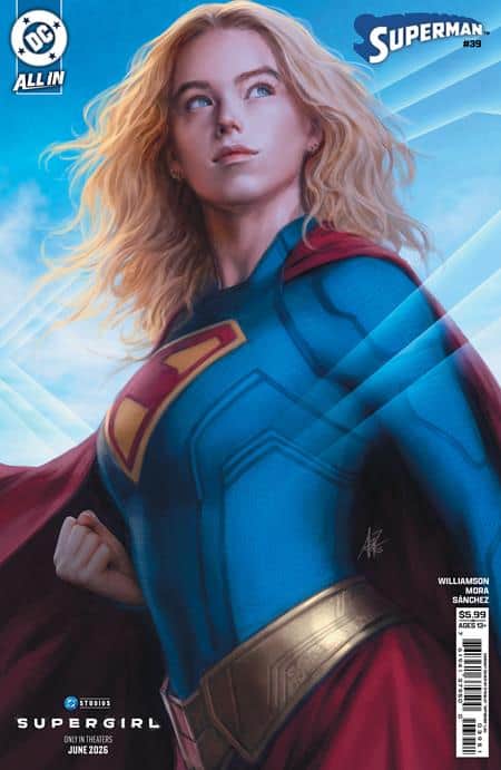 CVR E STANLEY ARTGERM LAU SUPERGIRL MOVIE CARD STOCK VAR (THE REIGN OF THE SUPERBOYS)