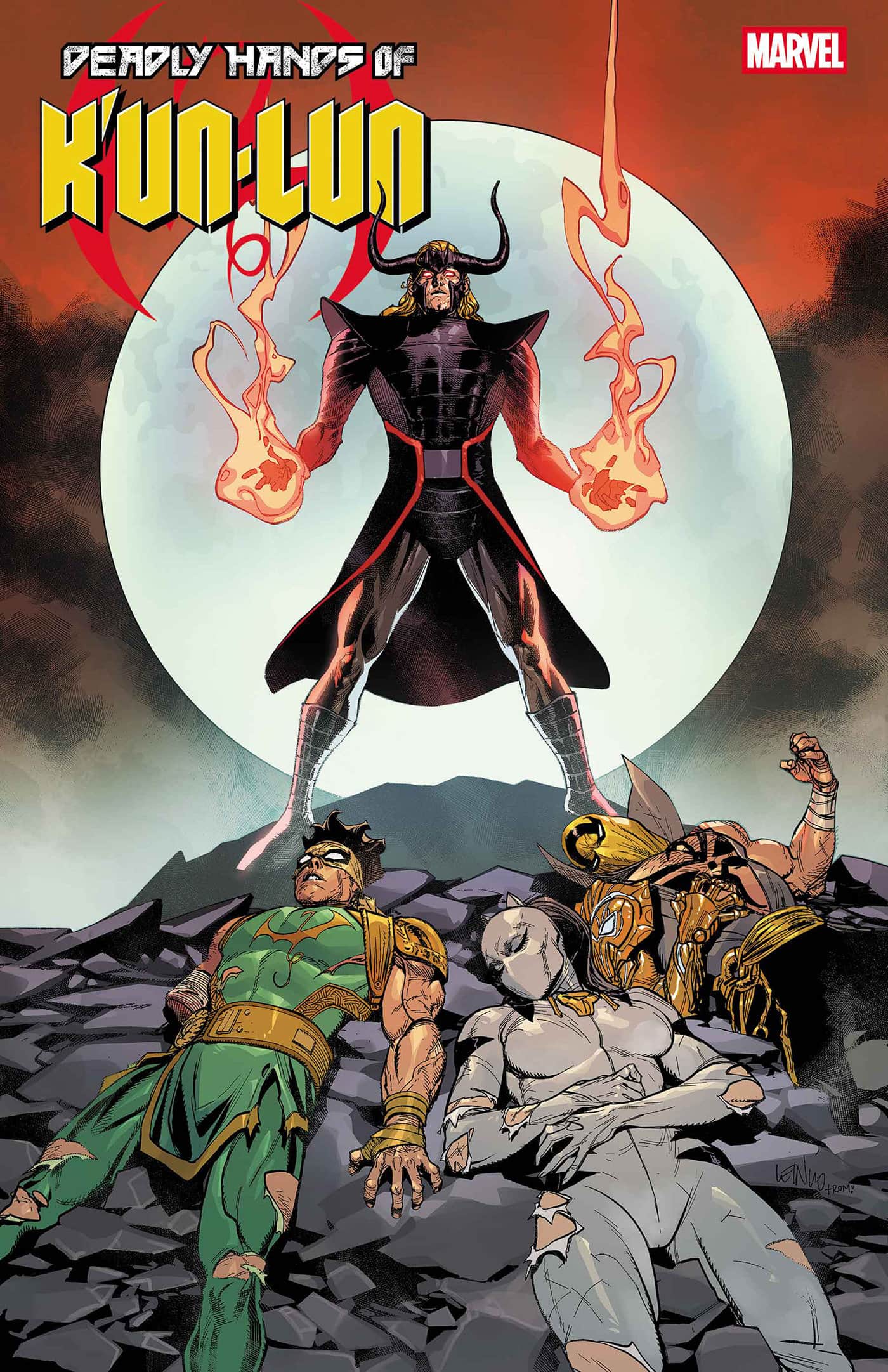 DEADLY HANDS OF K'UN-LUN Cover