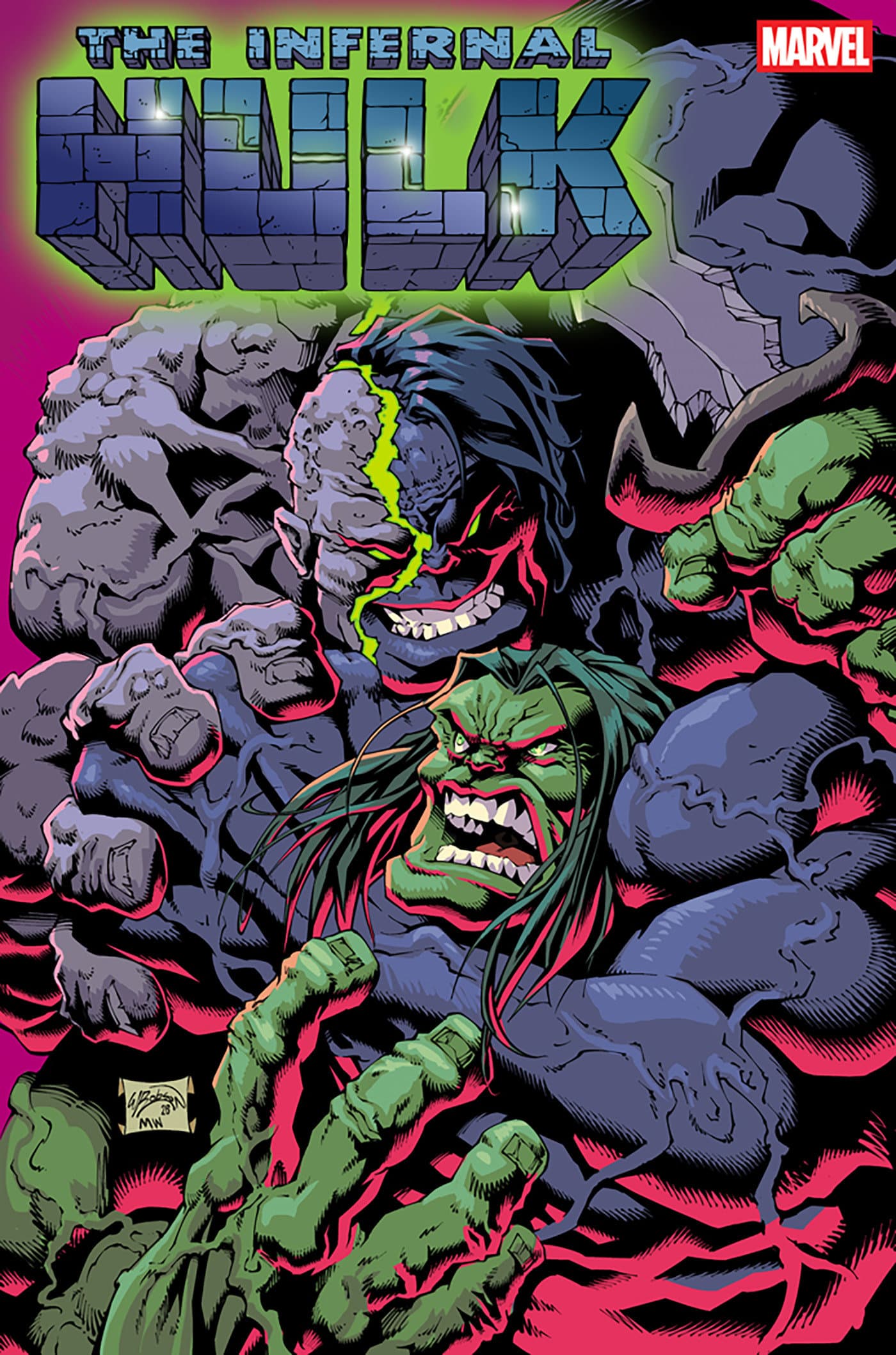 Cover for INFERNAL HULK