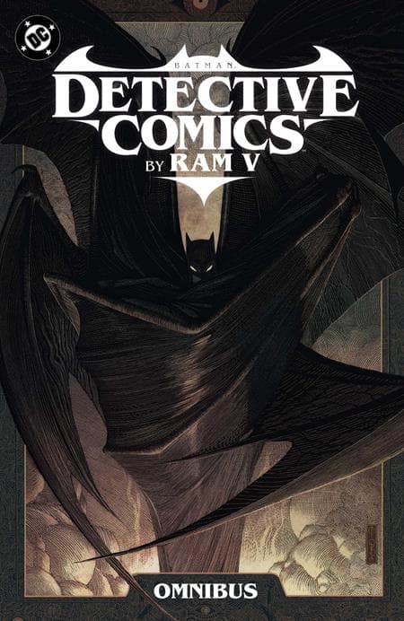Cover for BATMAN DETECTIVE COMICS BY RAM V OMNIBUS HC