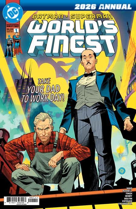 Batman/Superman World's Finest 2026 Annual Cover