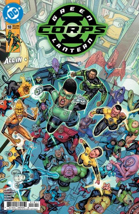 Green Lantern Corps Cover