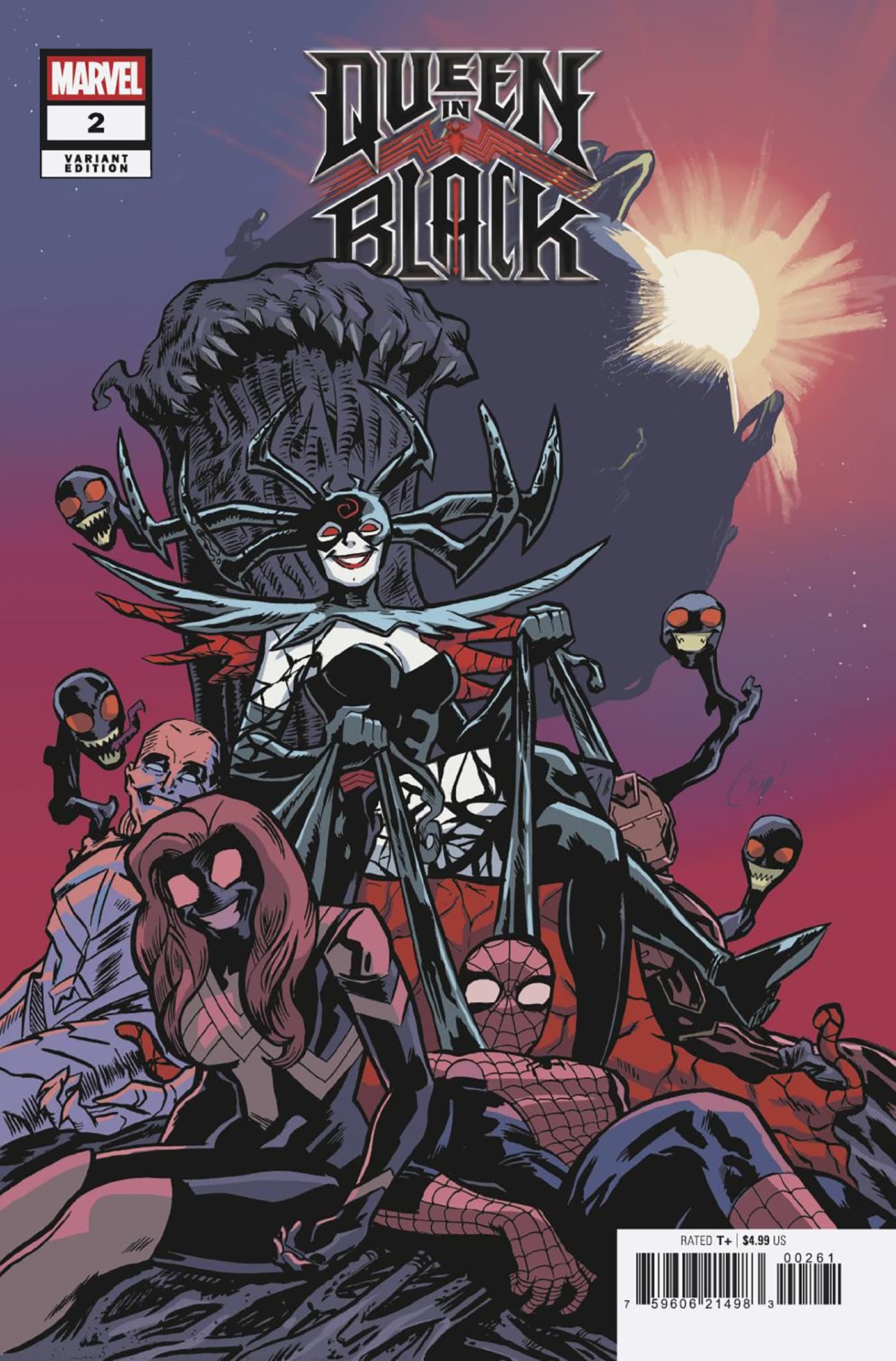 Cover for QUEEN IN BLACK