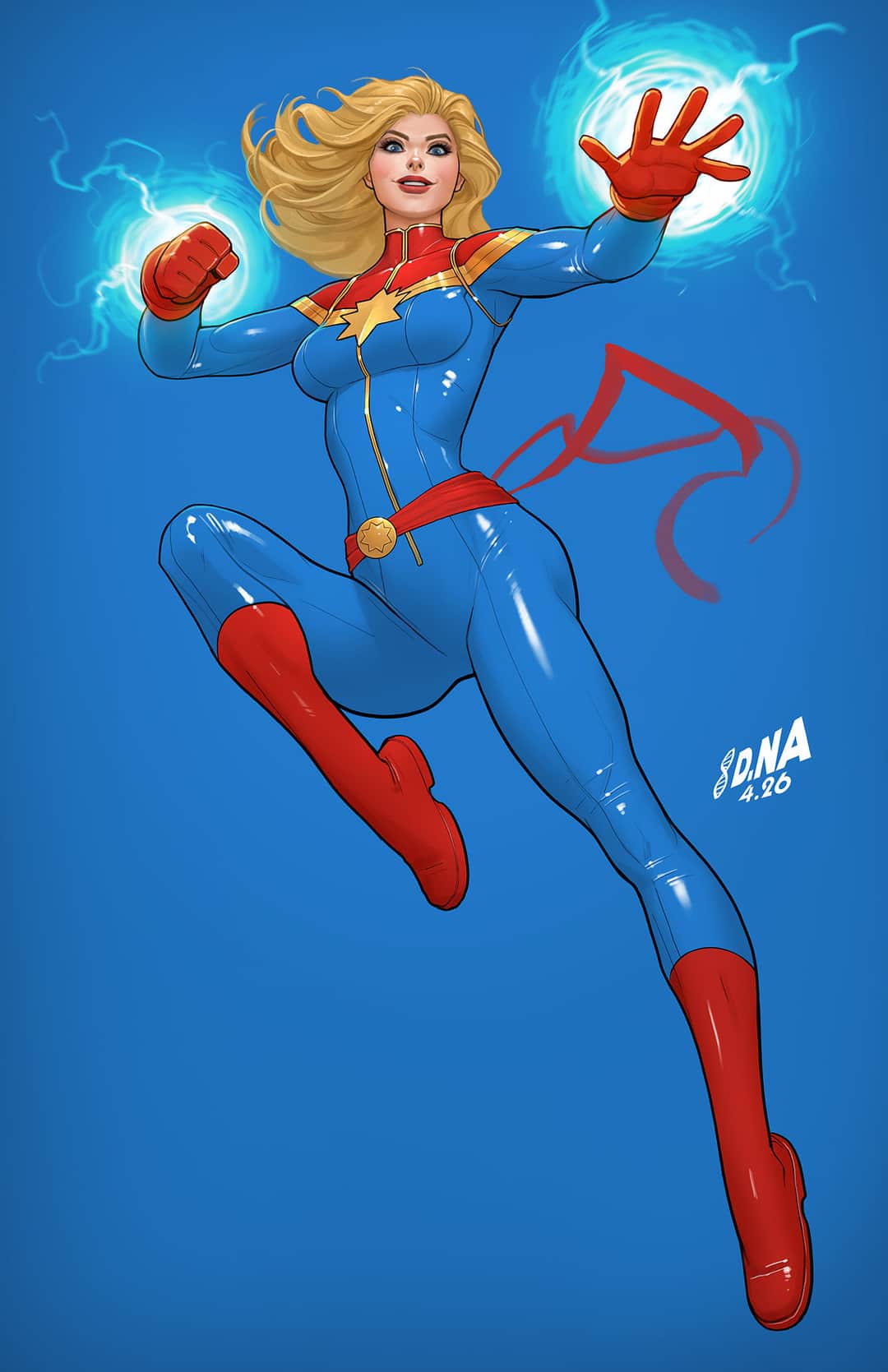 DAVID NAKAYAMA COLOR BLOCK BLUE VIRGIN VARIANT