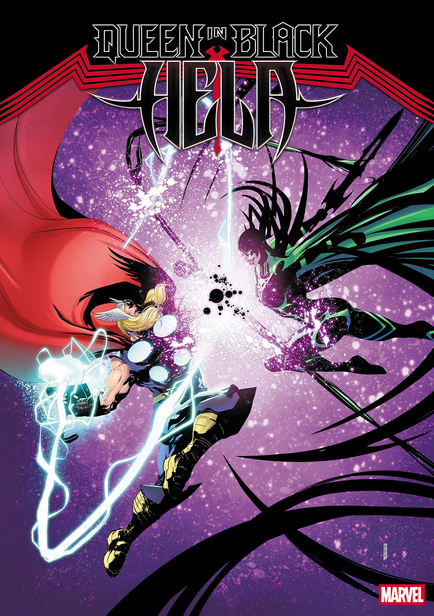 Cover for QUEEN IN BLACK: HELA