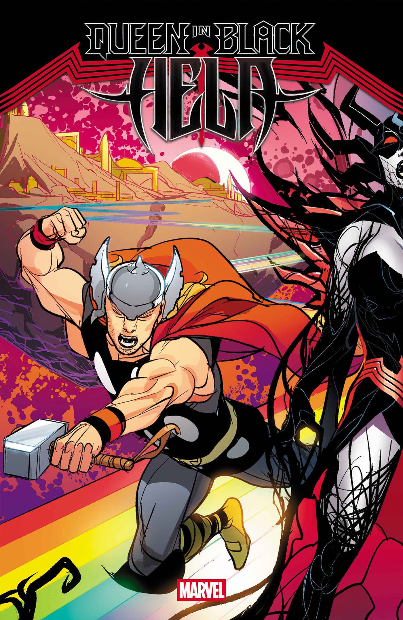 Cover for QUEEN IN BLACK: HELA