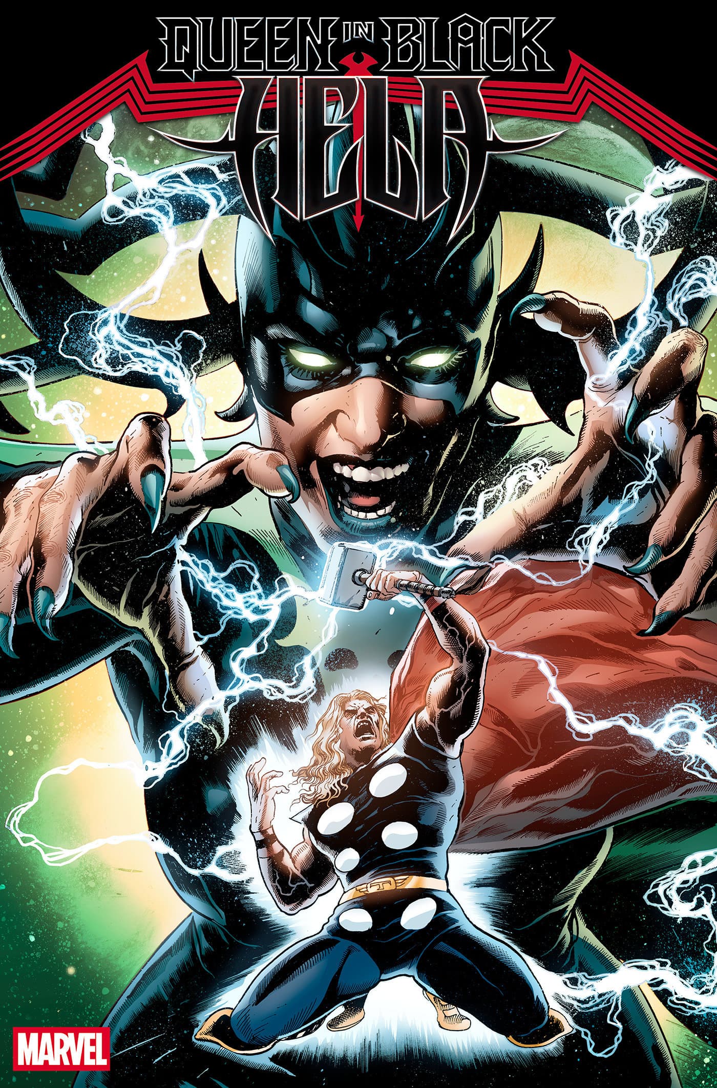 Cover for QUEEN IN BLACK: HELA