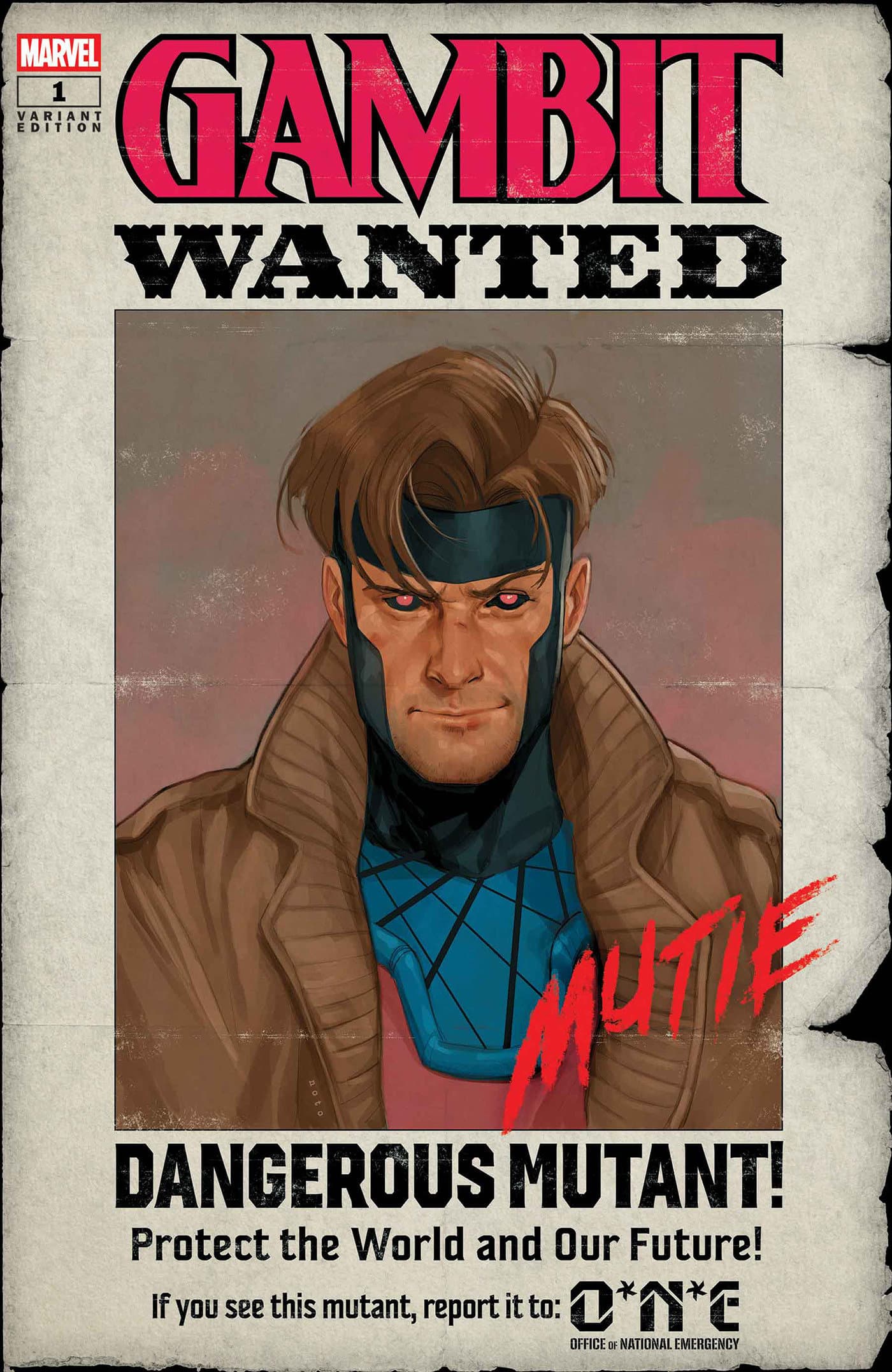 Cover for GAMBIT: WANTED
