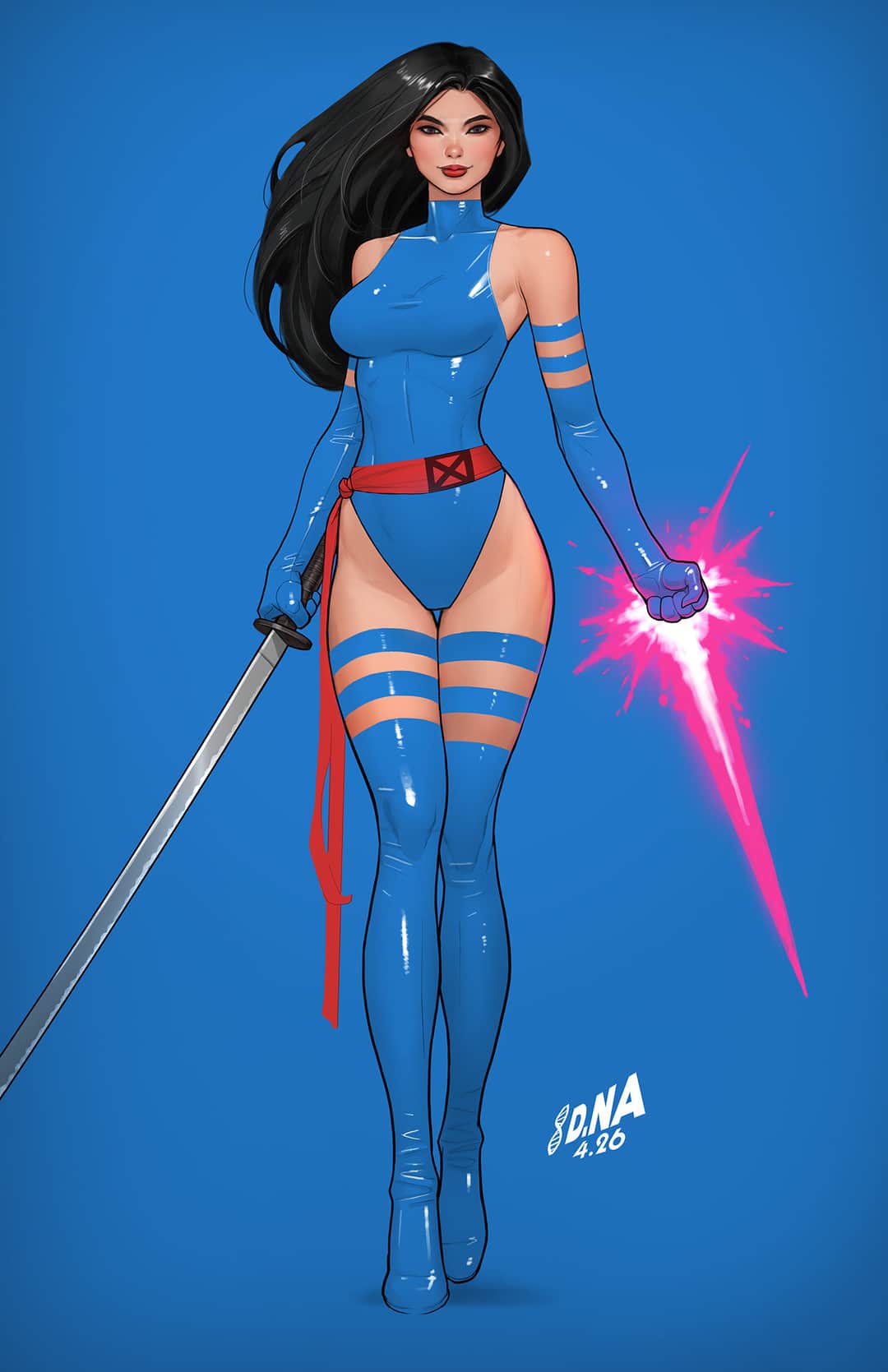DAVID NAKAYAMA COLOR BLOCK BLUE VIRGIN VARIANT