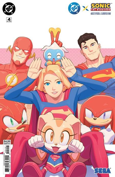 Cover for DC X SONIC THE HEDGEHOG METAL LEGION