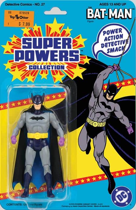 CVR B JASON GEYER & ALEX SAVIUK FIRST APPEARANCE BATMAN SUPER POWERS ACTION FIGURE CARD STOCK VAR (2026)