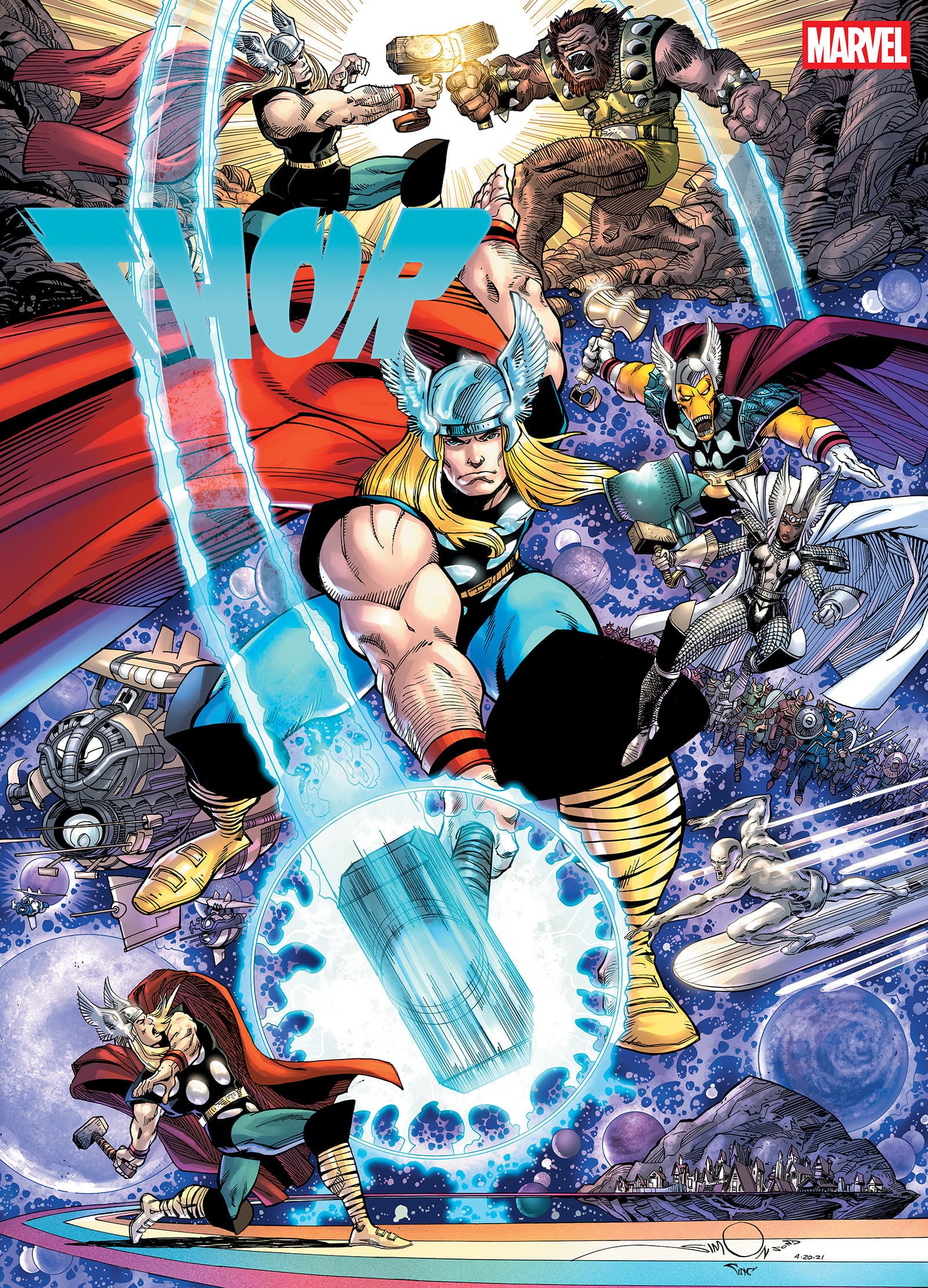 Cover for MORTAL THOR