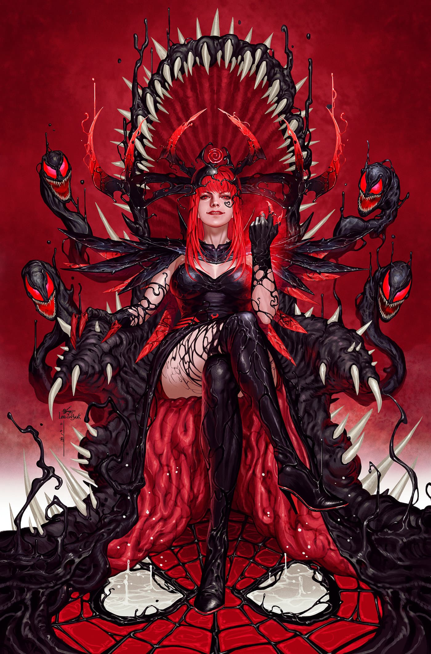 Cover for QUEEN IN BLACK