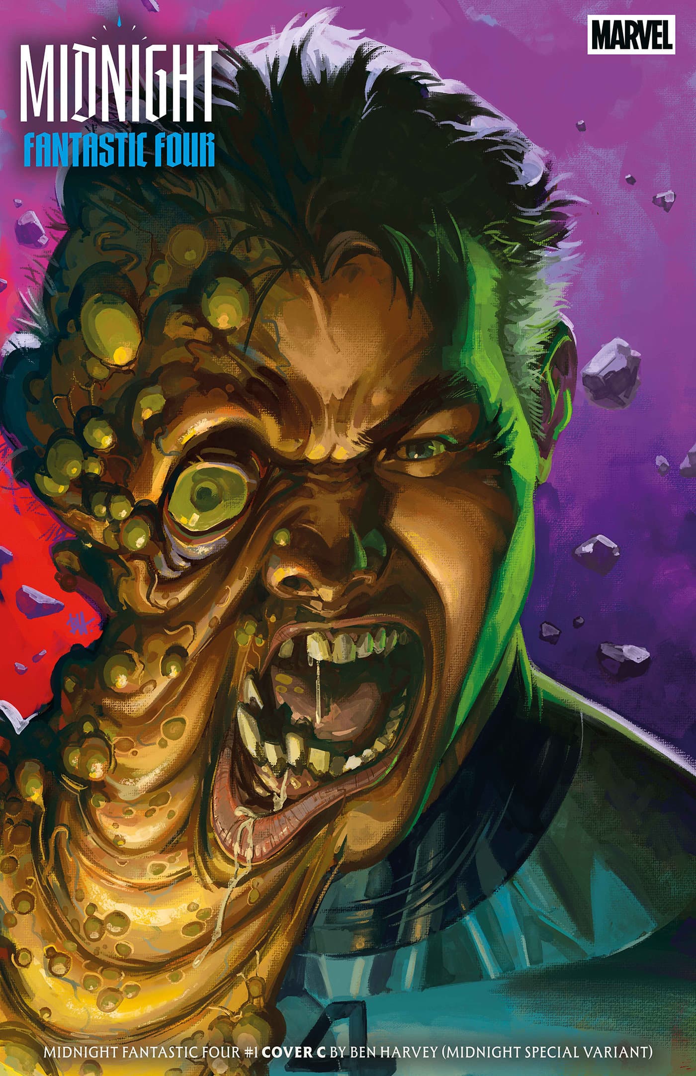 Cover for MIDNIGHT FANTASTIC FOUR