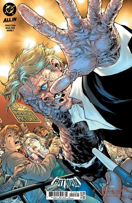CVR G JIM LEE CLAYFACE MOVIE CARD STOCK VAR (BATMAN BAD SEEDS)