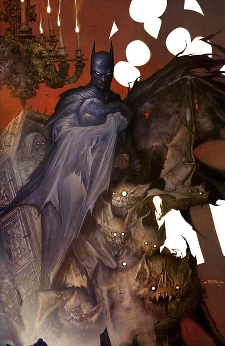 CVR I DAN QUINTANA HALLOWEEN GLOW-IN-THE-DARK CARD STOCK VAR (BATMAN BAD SEEDS)