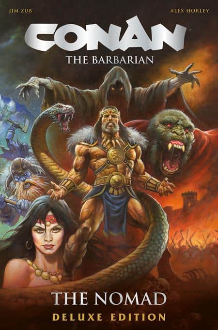 CONAN THE BARBARIAN THE NOMAD DELUXE COLLECTORS EDITION REGULAR EDITION ALEX HORLEY Cover