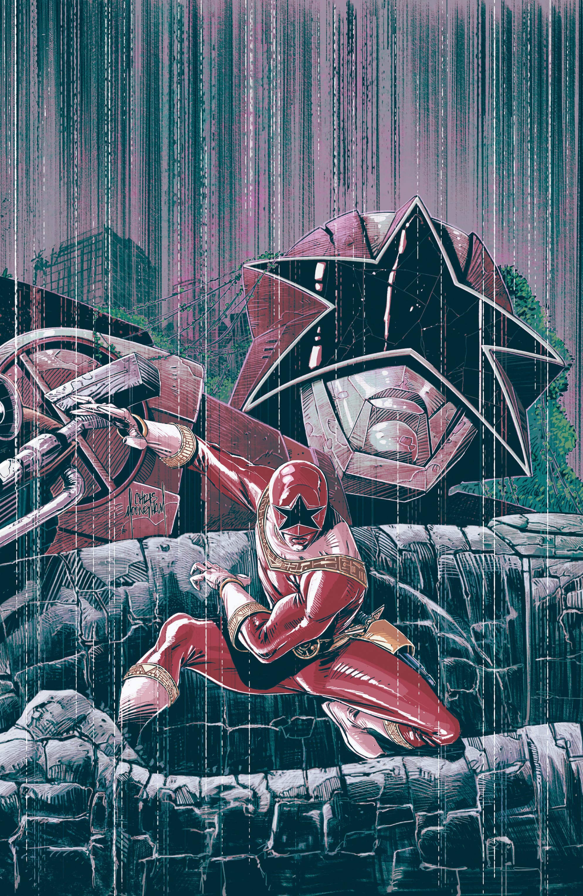 Cover for Power Rangers Green