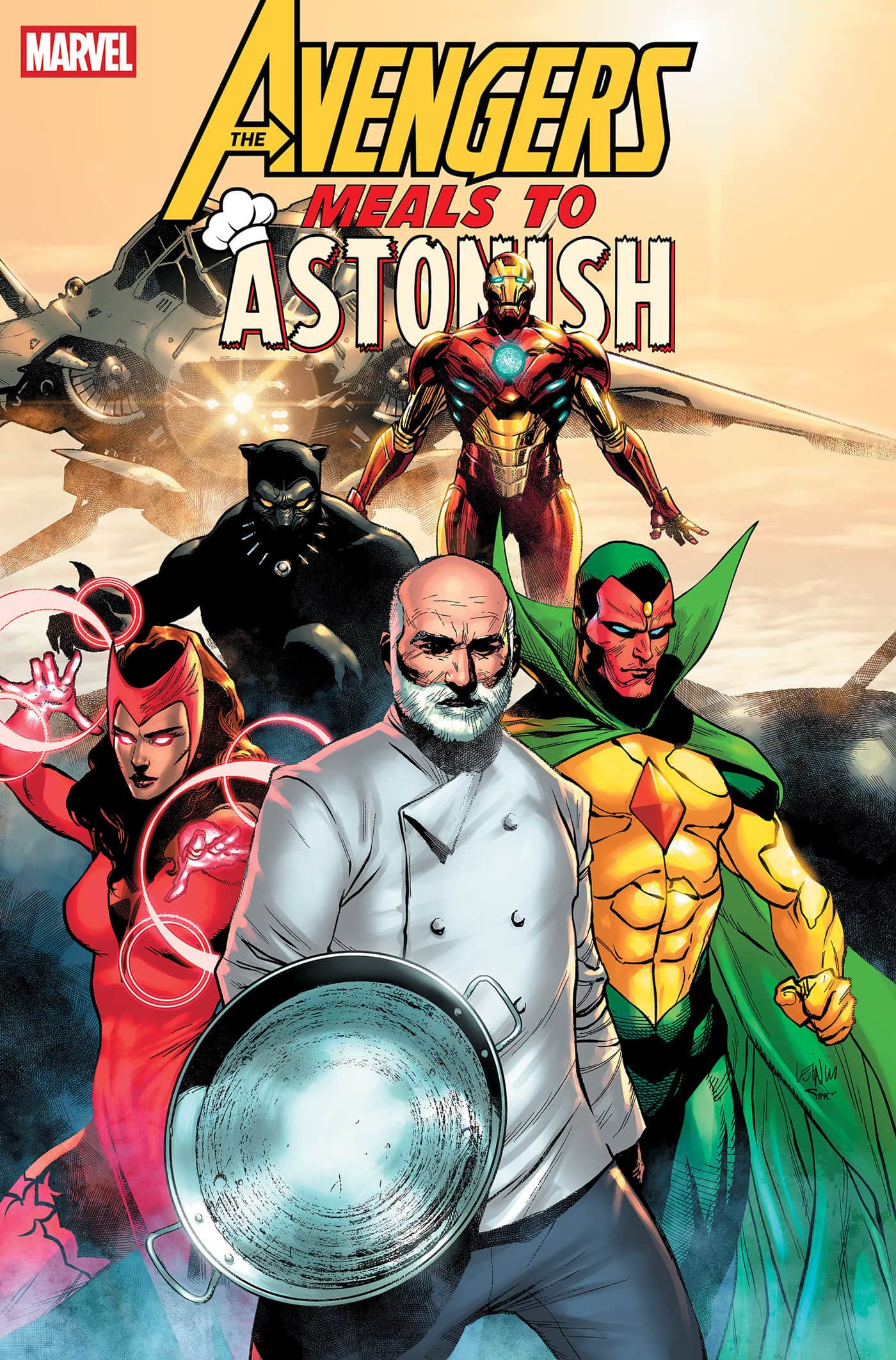 MEALS TO ASTONISH: AVENGERS Cover