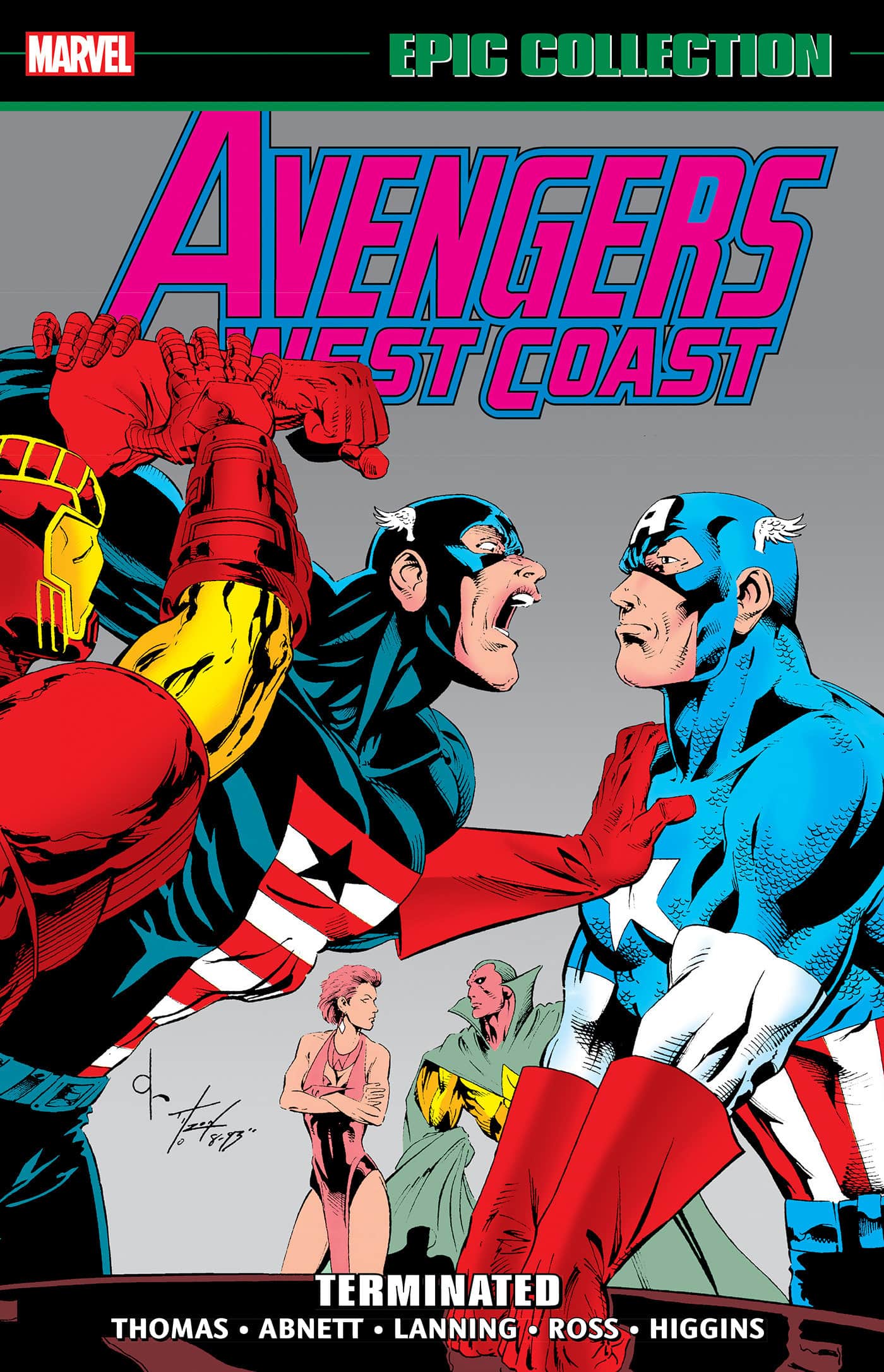 Avengers West Coast Epic Collection: Terminated Cover