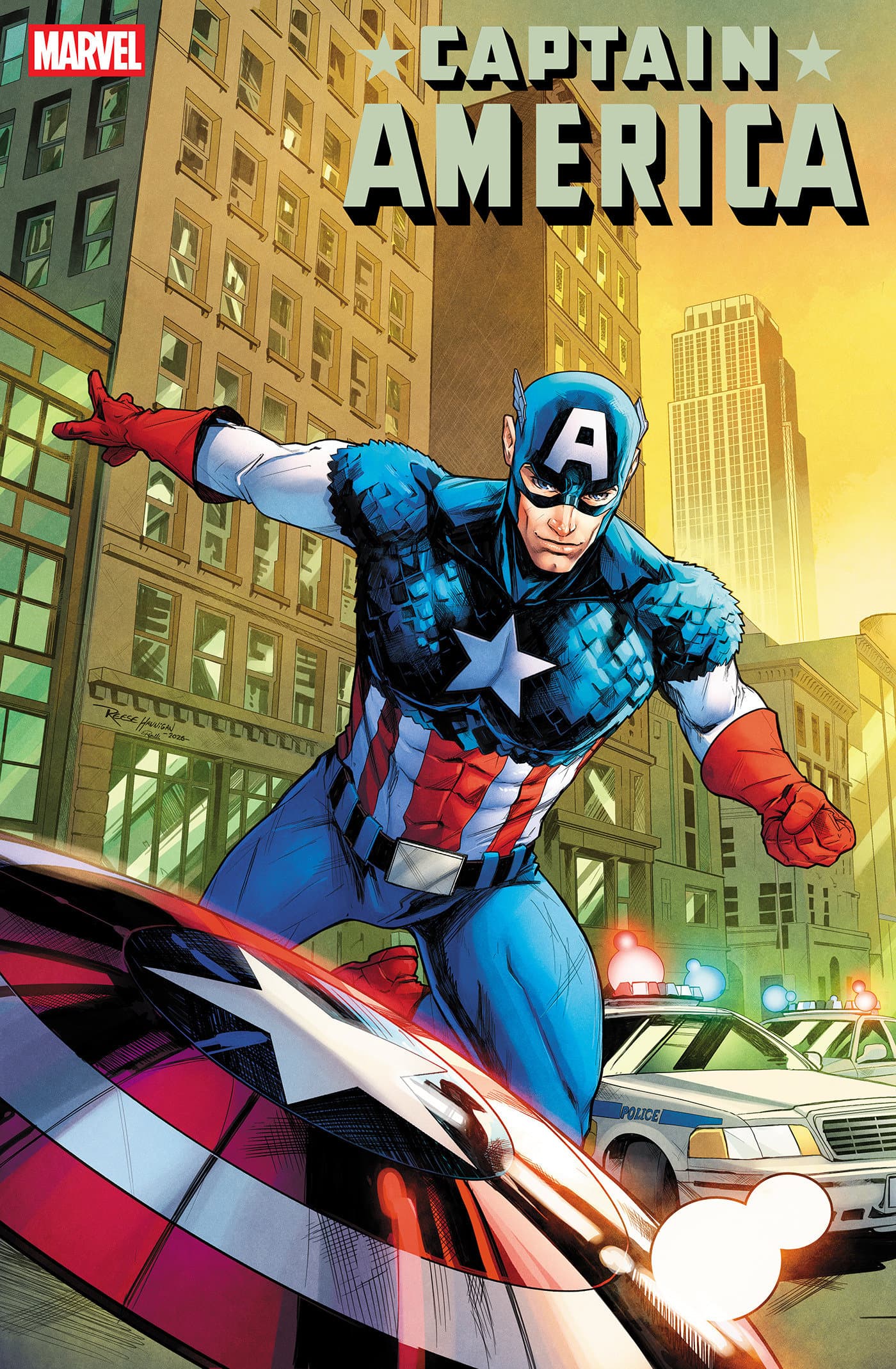 Cover for CAPTAIN AMERICA