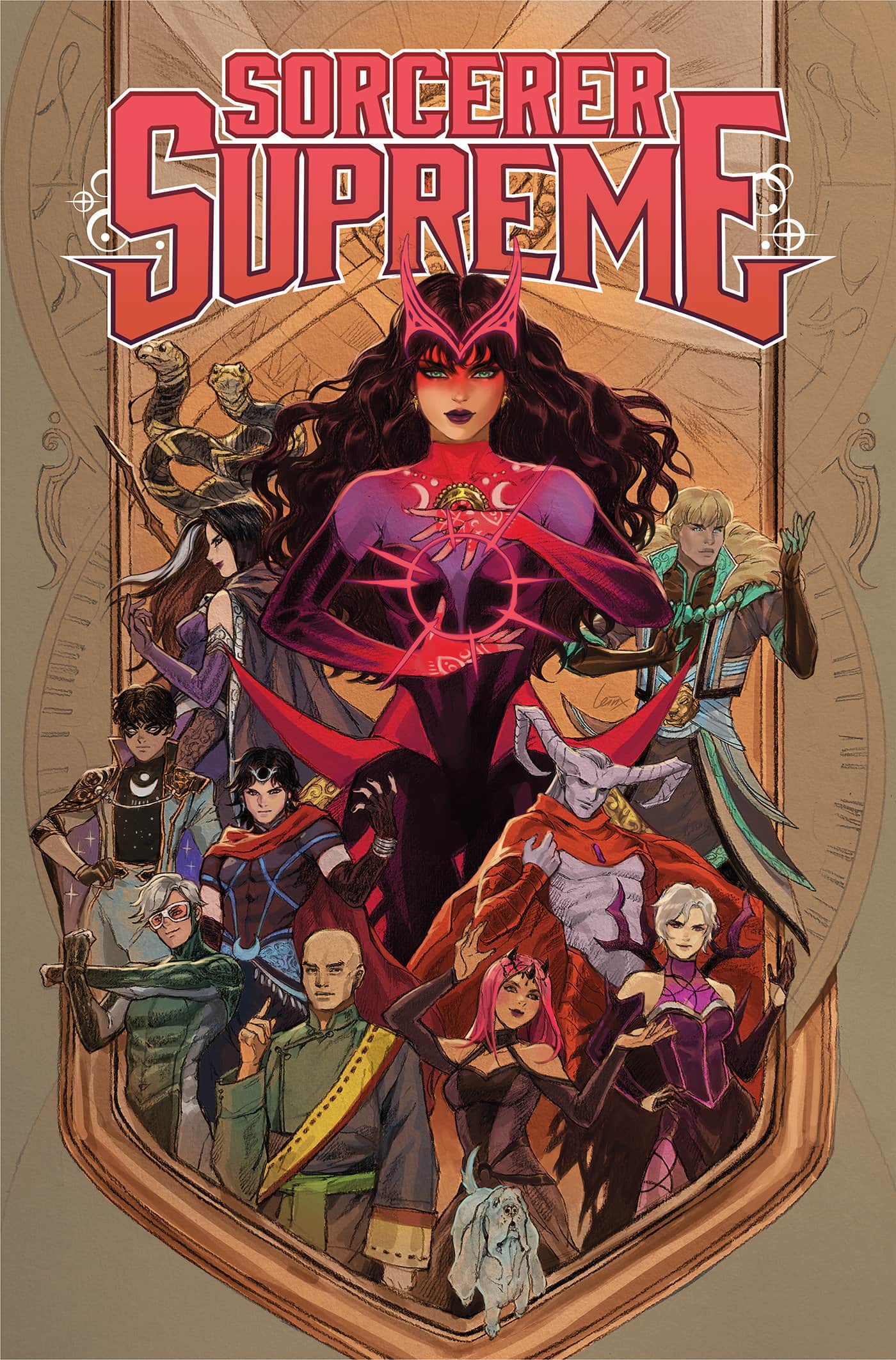 SORCERER SUPREME Cover
