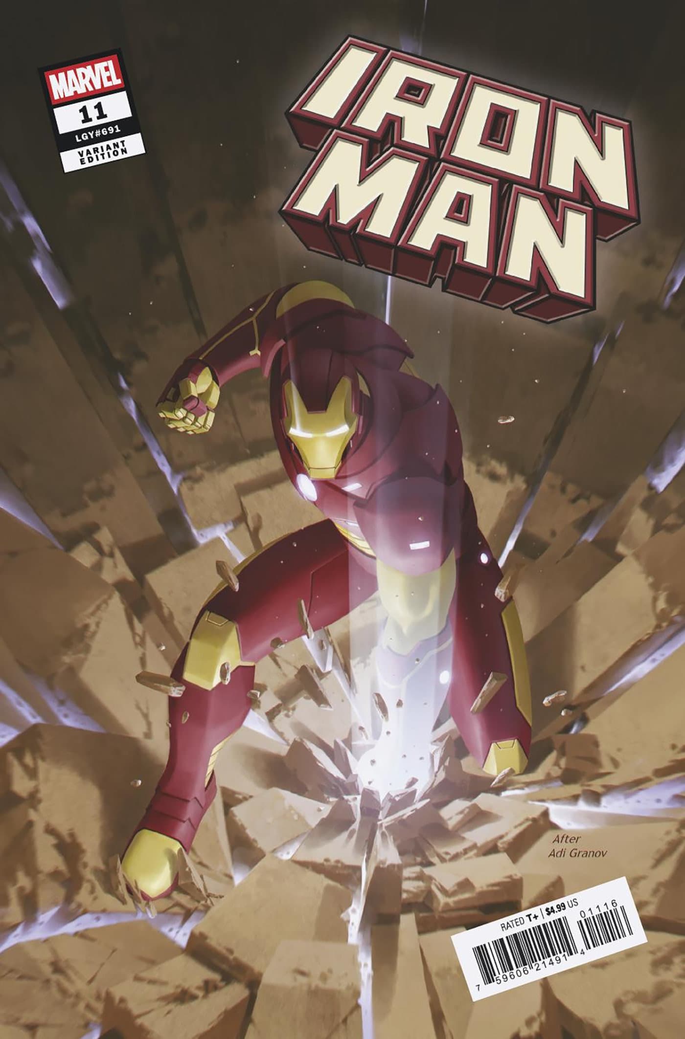 Cover for IRON MAN