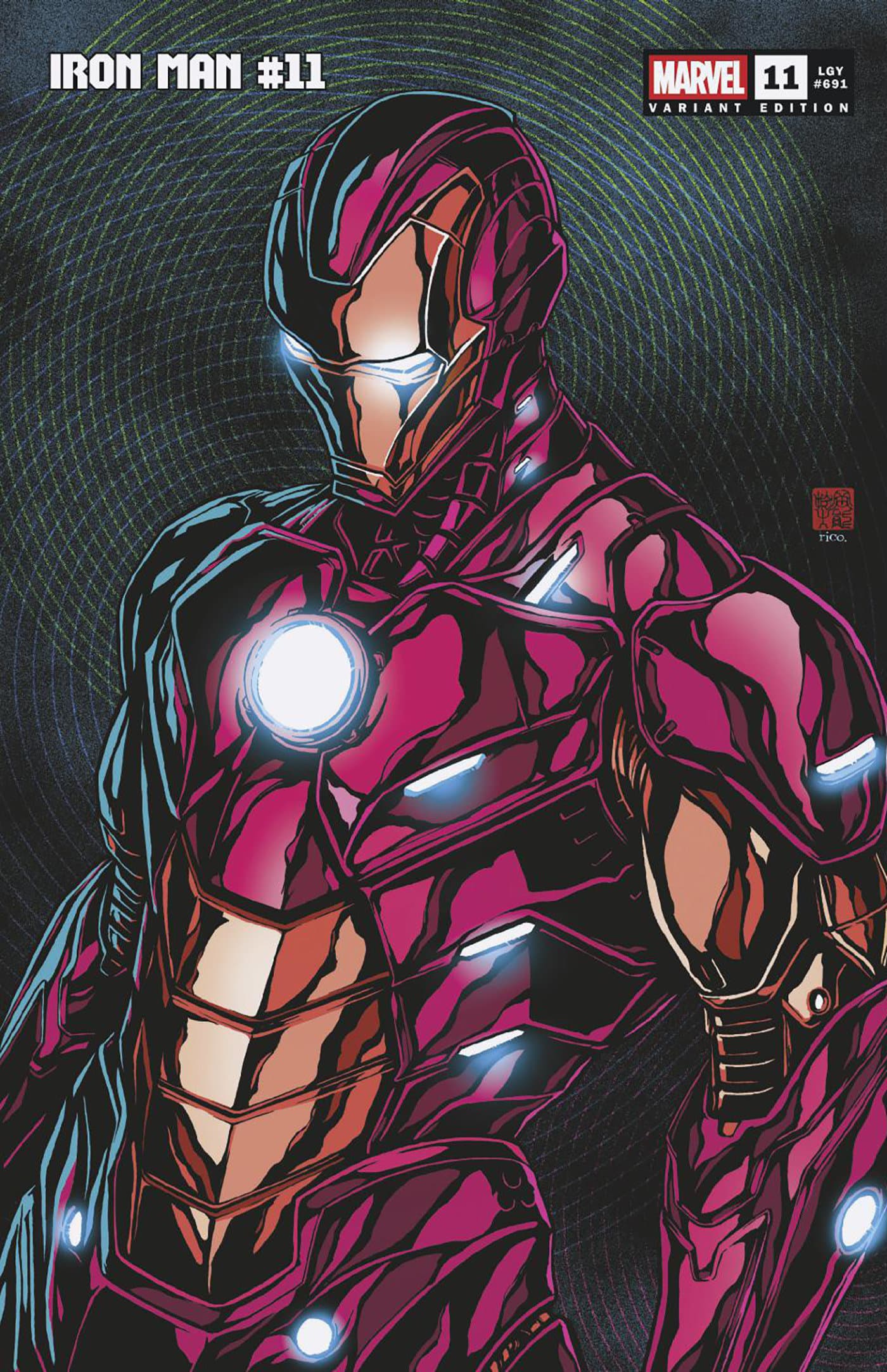 Cover for IRON MAN