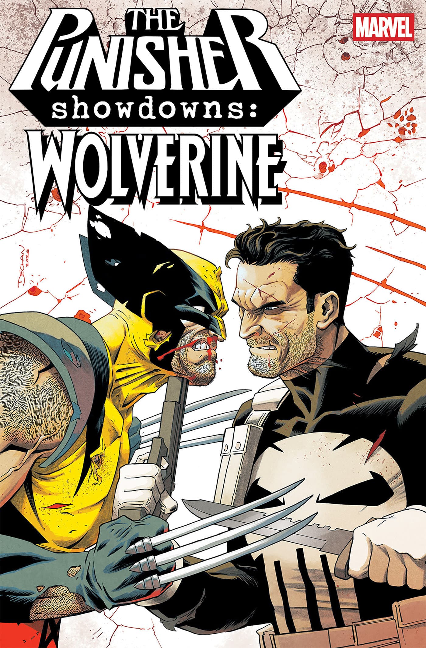 Cover for PUNISHER SHOWDOWNS: WOLVERINE