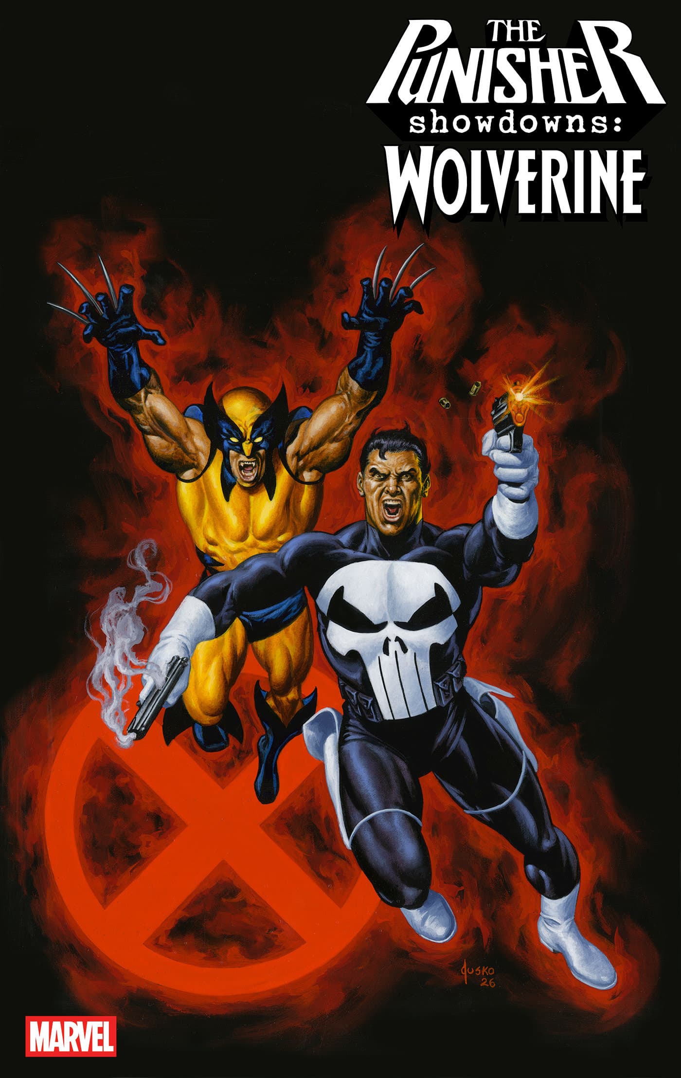 Cover for PUNISHER SHOWDOWNS: WOLVERINE