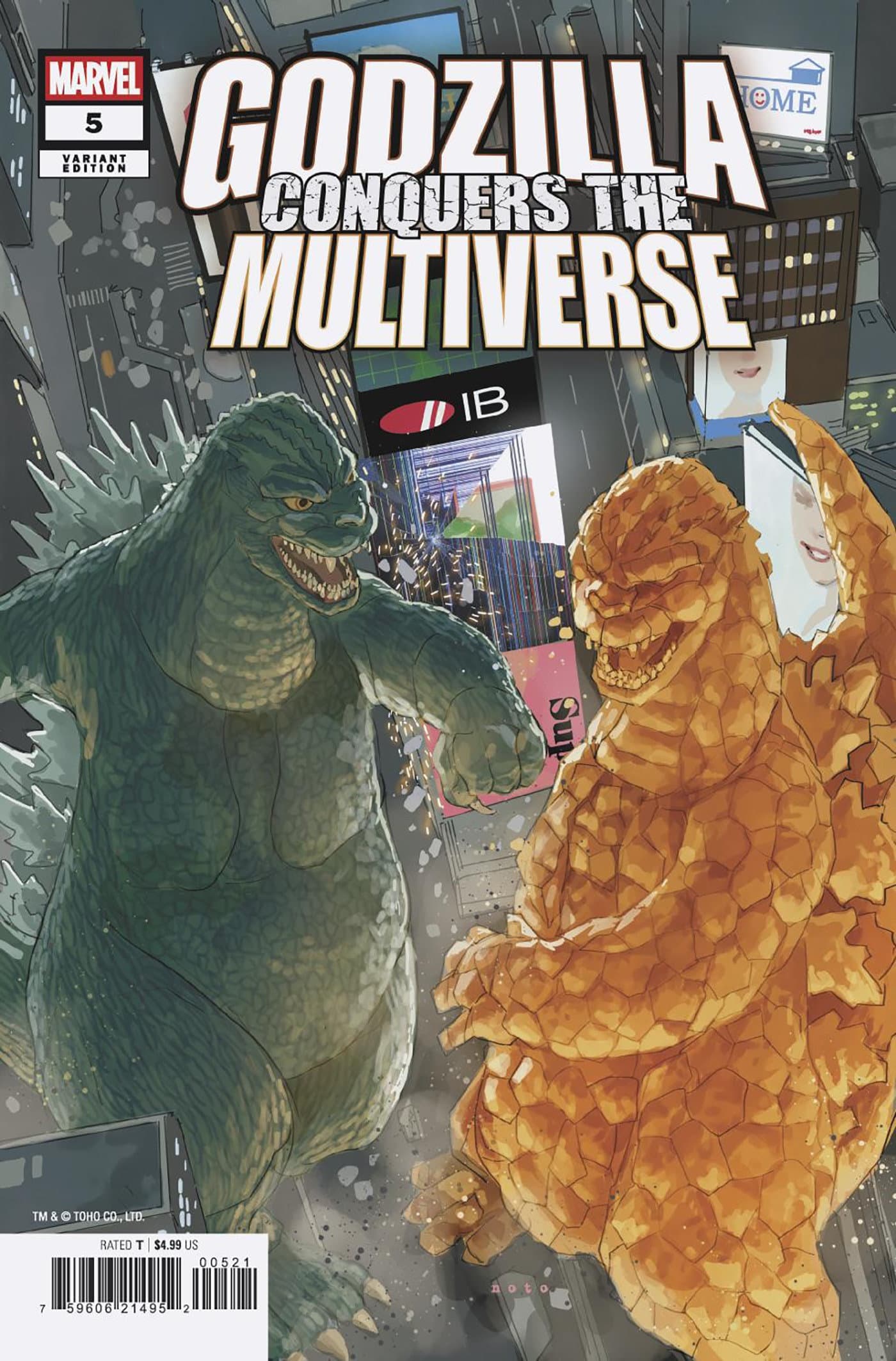 Cover für GODZILLA CONQUERS THE MULTIVERSE