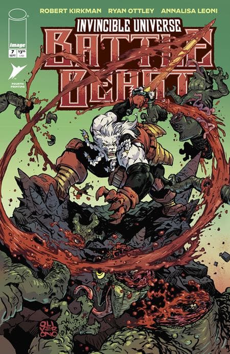 Cover for Invincible Universe Battle Beast