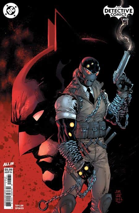CVR E JIM LEE BUILDING BAD CARD STOCK VAR (BATMAN BAD SEEDS)