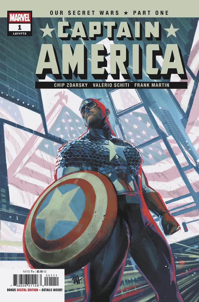CAPTAIN AMERICA Cover