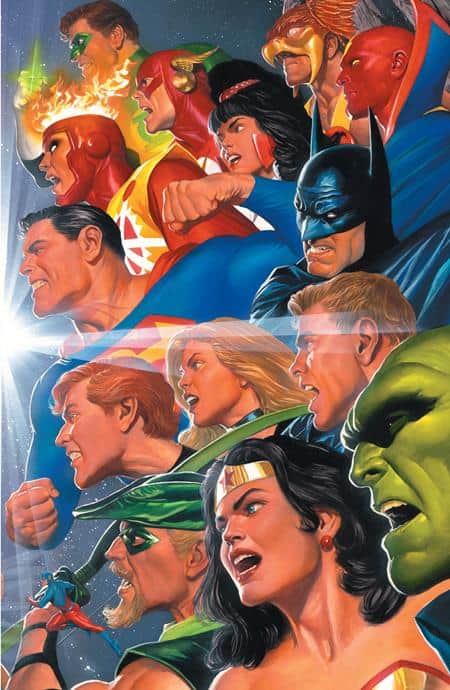 CVR B ALEX ROSS DC MARVEL CONNECTING