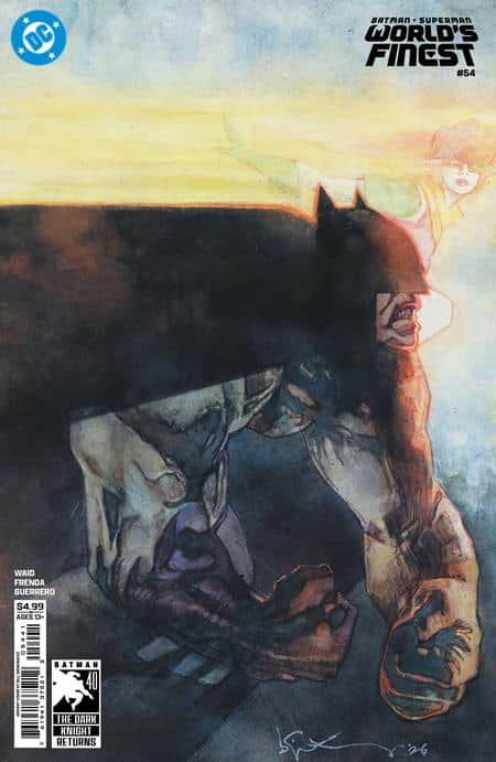 CVR D BILL SIENKIEWICZ DARK KNIGHT RETURNS 40TH ANNIVERSARY CARD STOCK