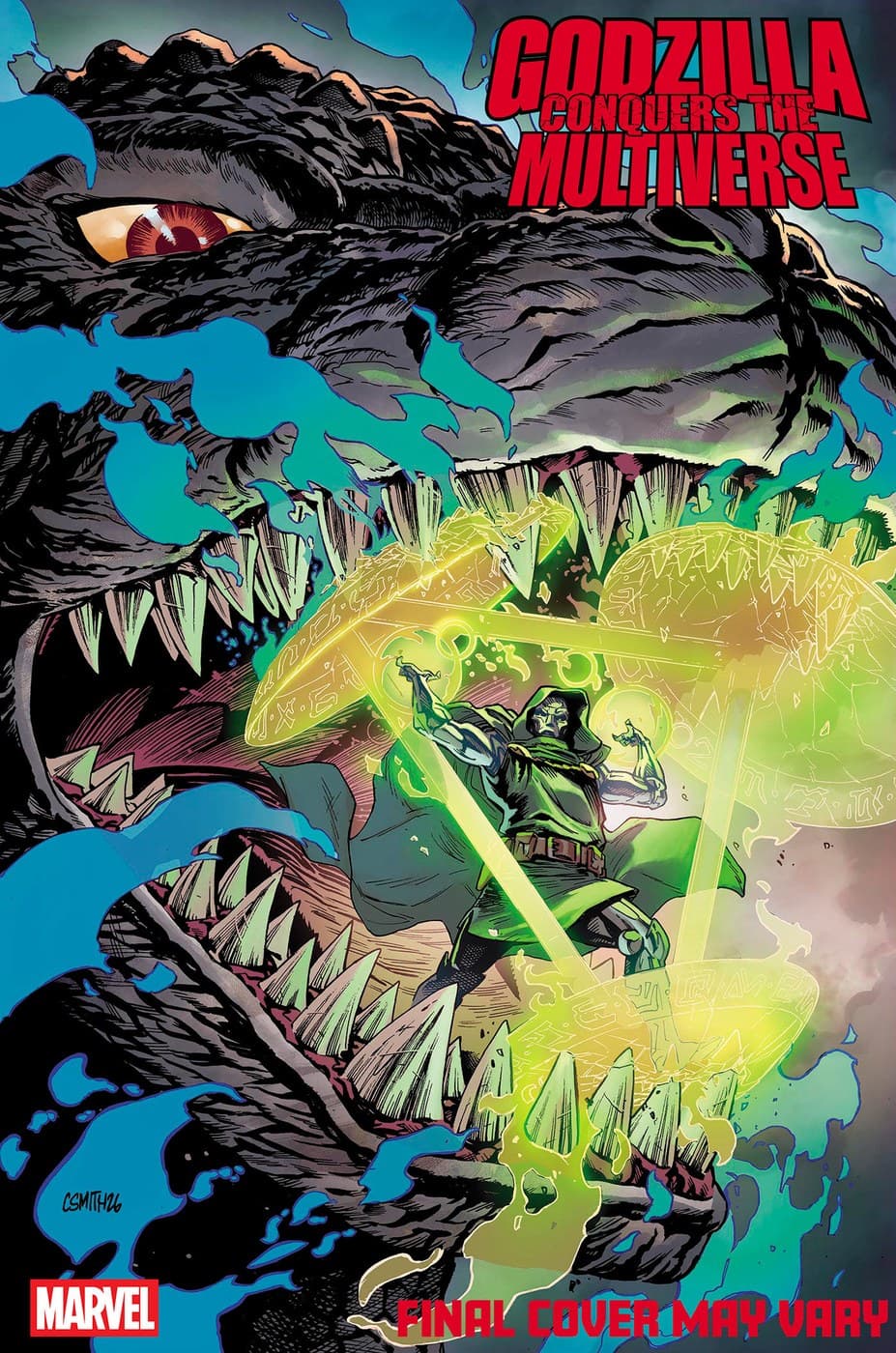 Cover for GODZILLA CONQUERS THE MULTIVERSE