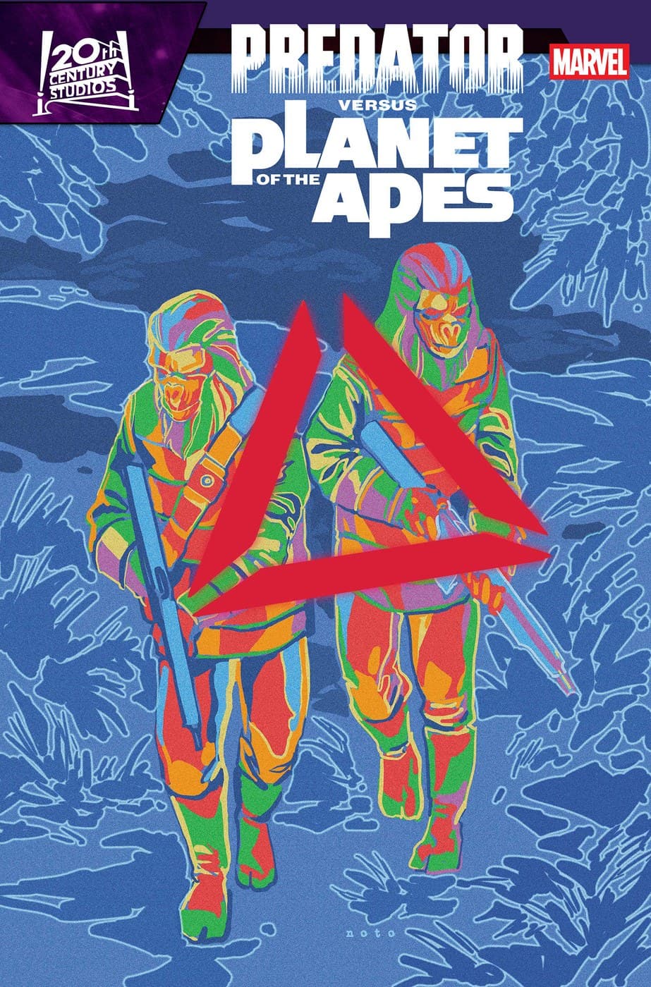 Cover for PREDATOR VS. THE PLANET OF THE APES