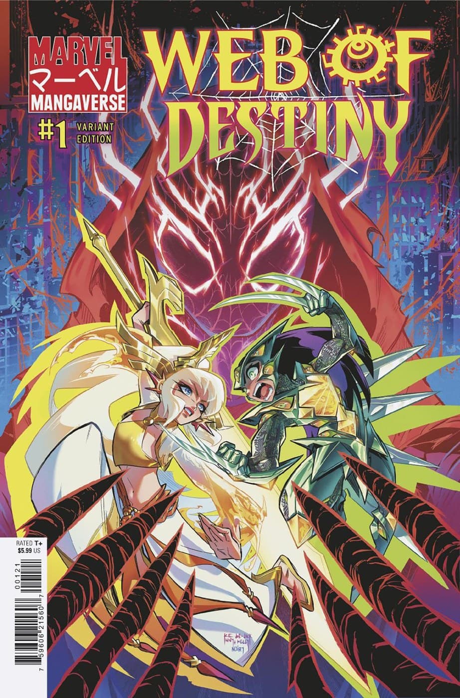Cover for MARVEL MANGAVERSE: WEB OF DESTINY